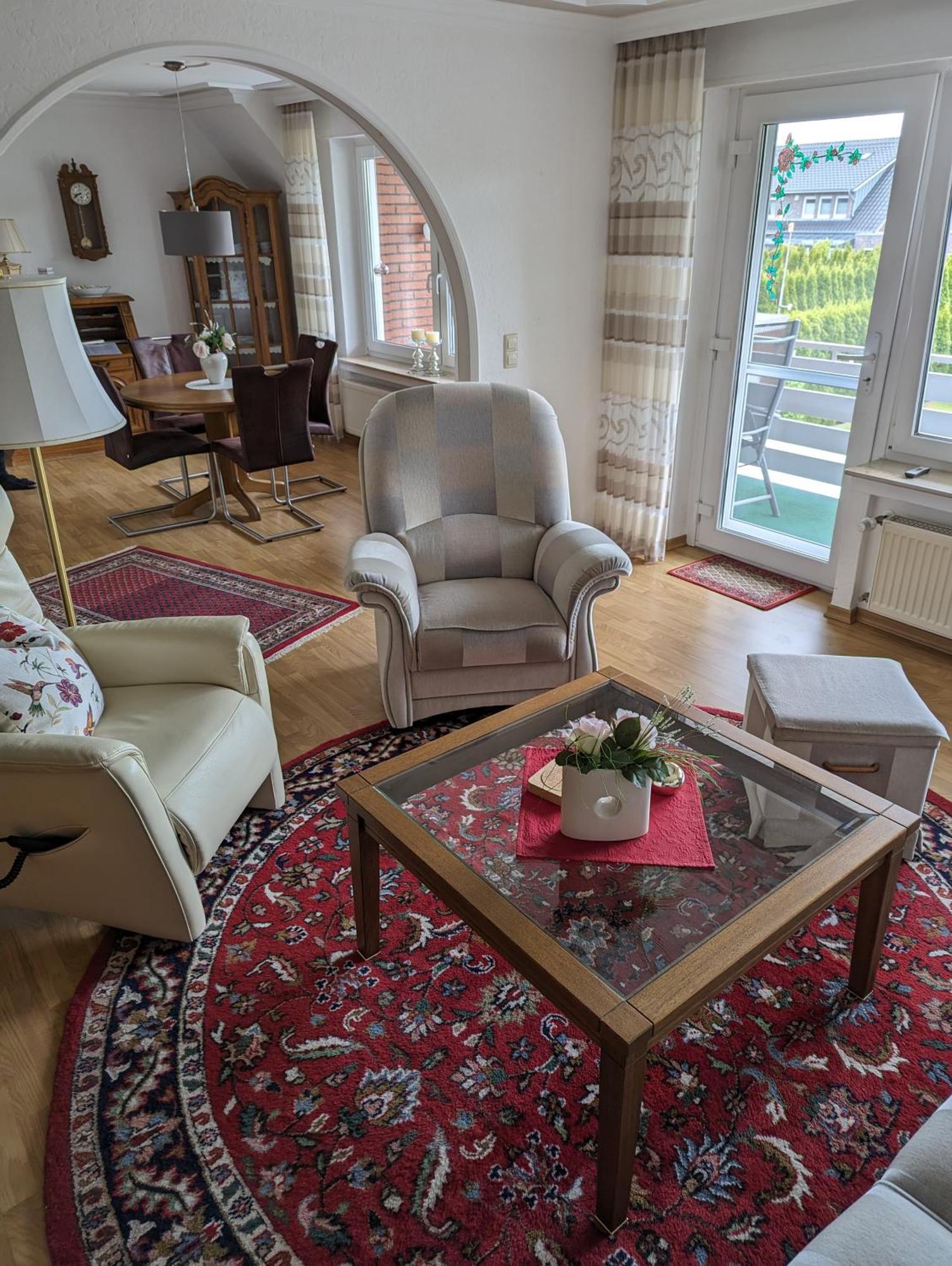 Ferienwohnung Leni Erstes Og Inkl Balkon Gartenblick Kostenfreier Parkplatz Stadtnah Aber Ruhig Gelegen Мепен Екстериор снимка